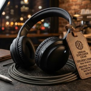 REMAX RB-605HB Hi-Res Wireless Bluetooth Headphones – 44-Hour Playtime, 800mAh Battery & Foldable Design