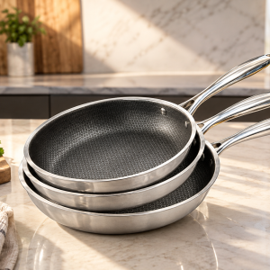 Energy Saving Frying Pan 3 PCS